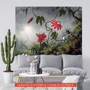 Colibri & passiflore - 150x200cm