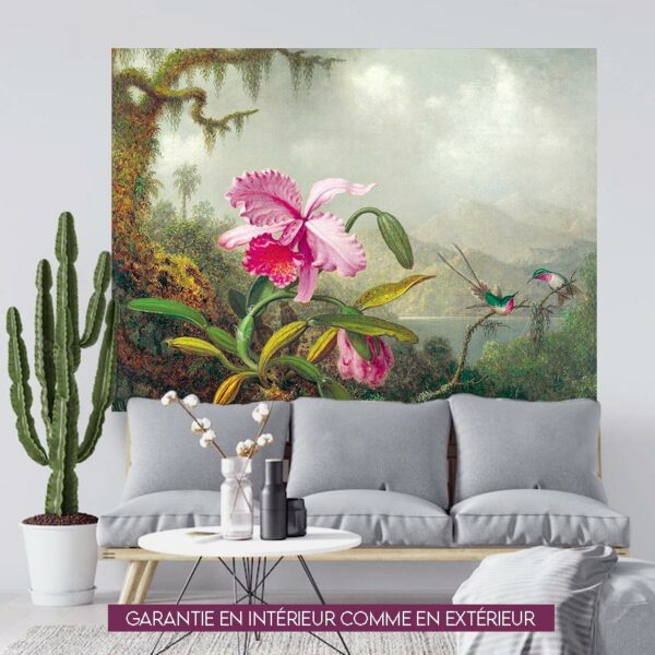 Orchids & humm. - 150x200cm