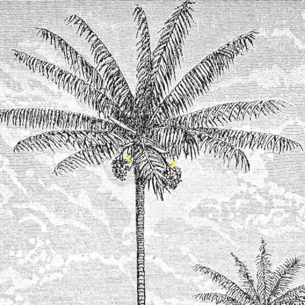 kakemono Vallee cocora 90x200cm gros plan